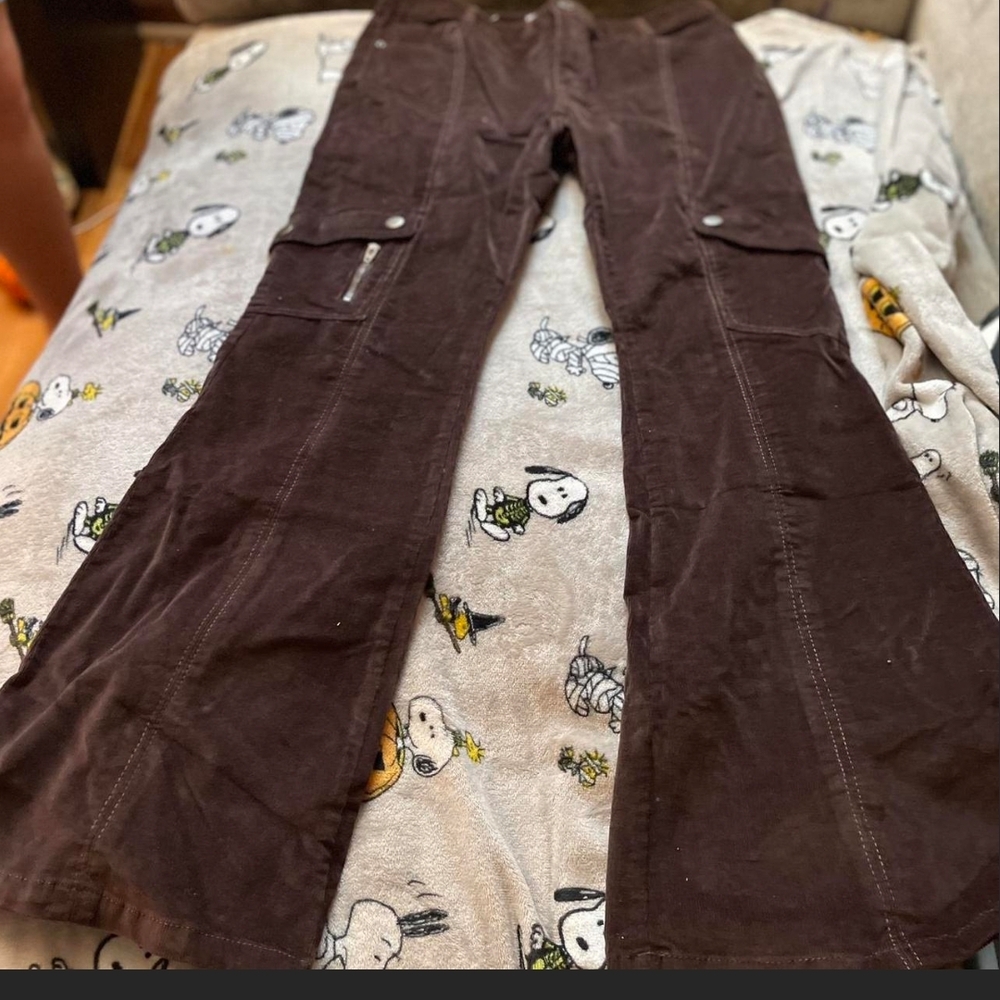 Vanilla Star Chocolate Brown Corduroy Pants